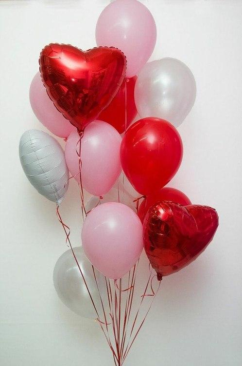 Bunch of latex and foil balloons No. 11 (15 pcs.)