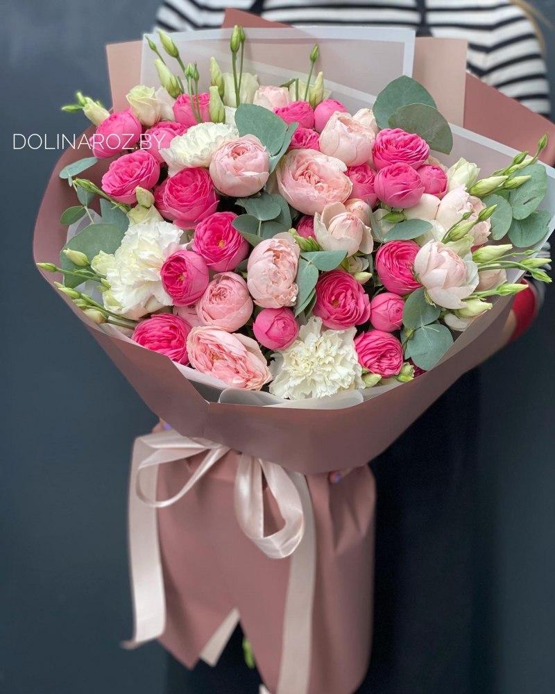 Composite bouquet "Pink happiness"