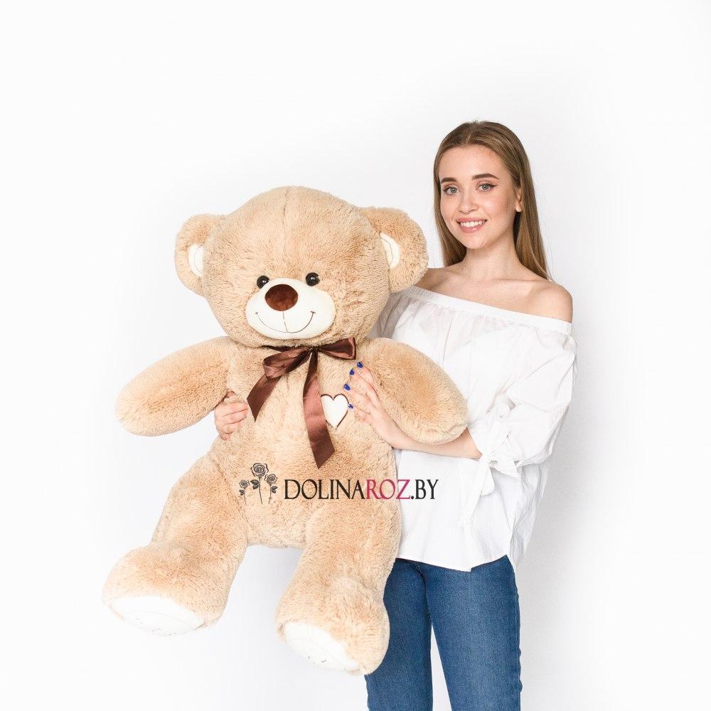 Teddy bear "Felix" latte 110 cm