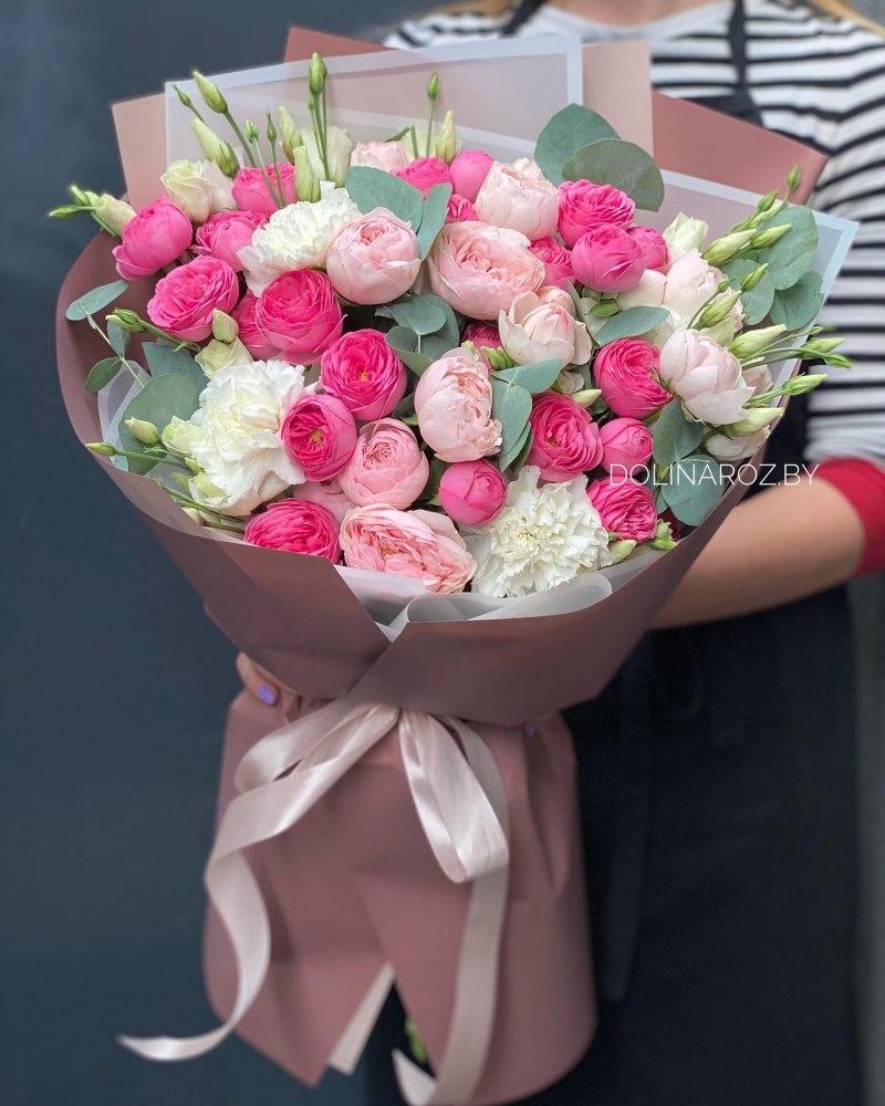 Composite bouquet "Pink happiness"