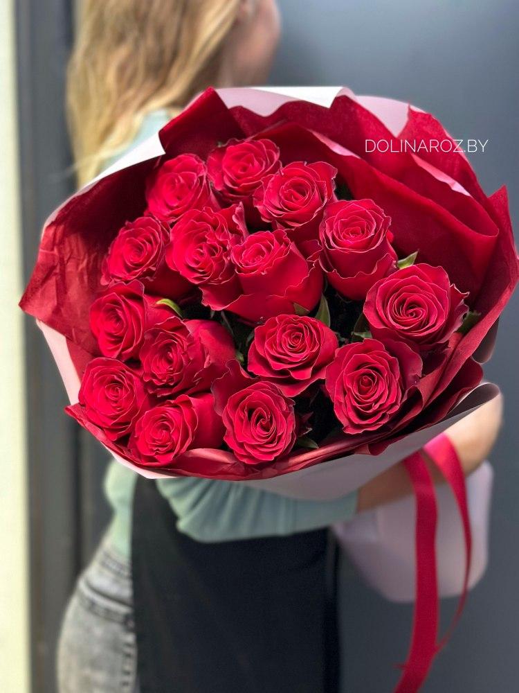 Bouquet of roses "Letter of Love"