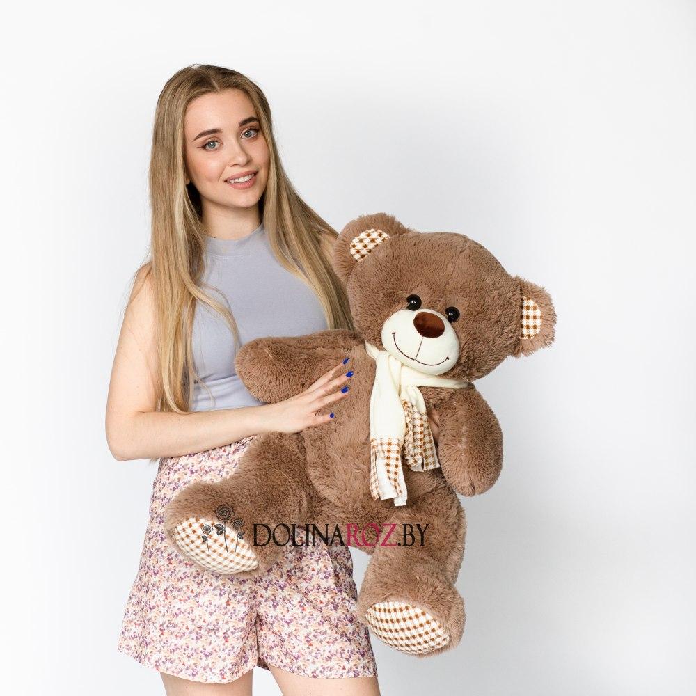 Teddy bear "Toffee" brown 85 cm