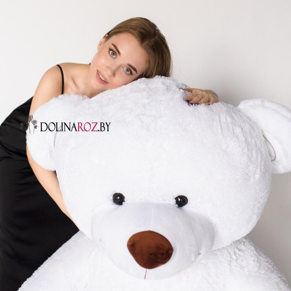 Teddy bear "Felix" white 230 cm