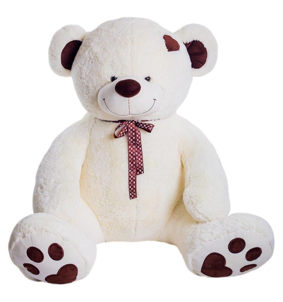 Teddy bear "Tony" white 230 cm
