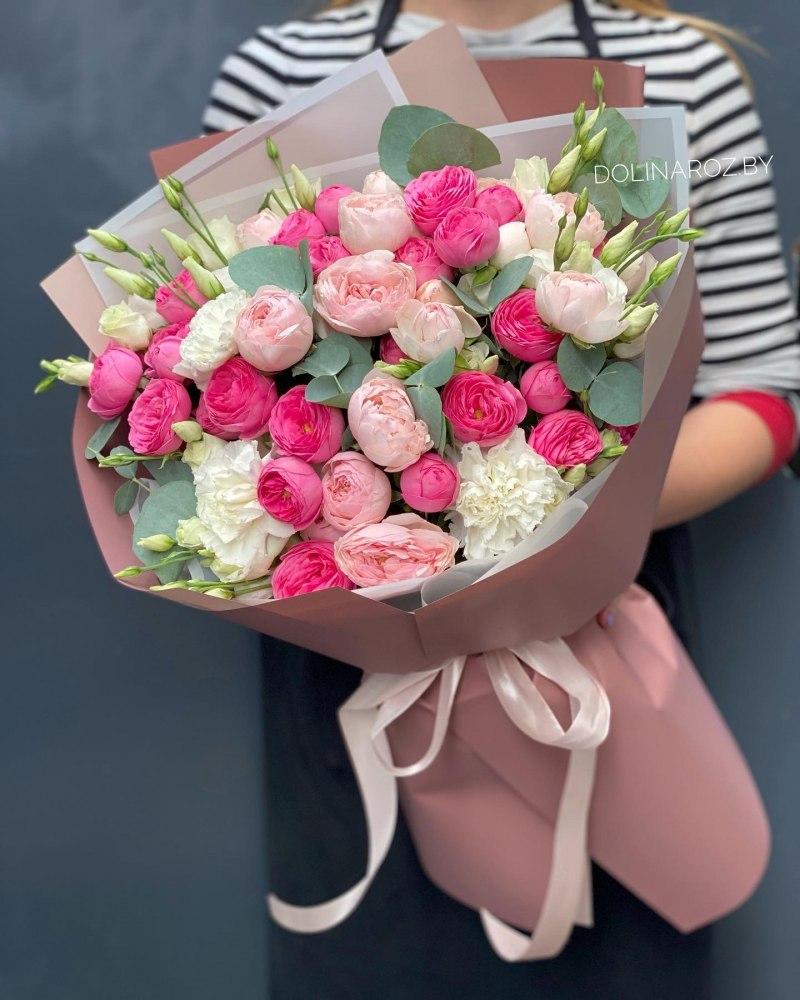 Composite bouquet "Pink happiness"