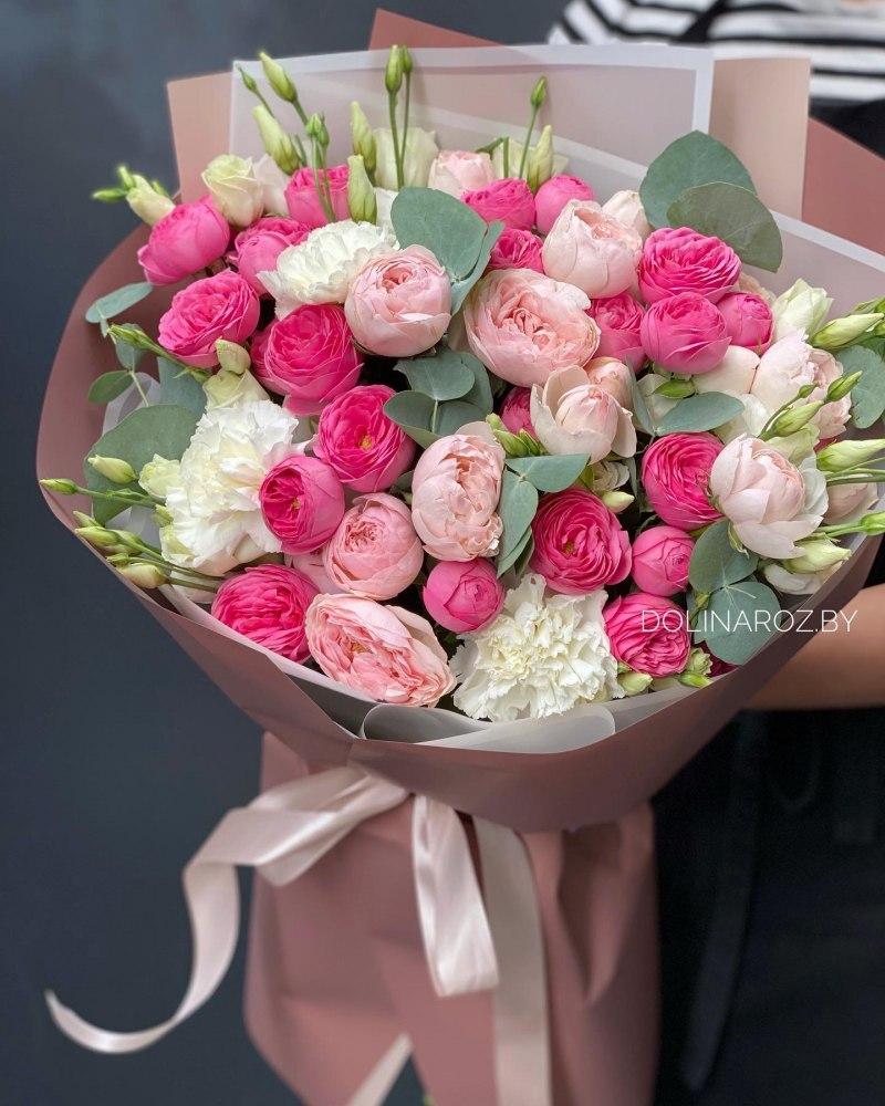 Composite bouquet "Pink happiness"