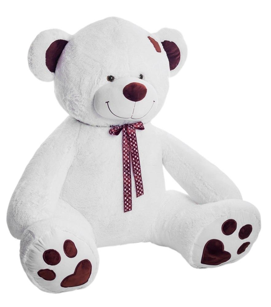 Teddy bear "Tony" white 230 cm