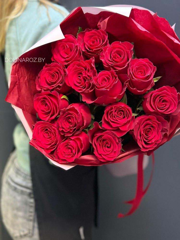 Bouquet of roses "Letter of Love"
