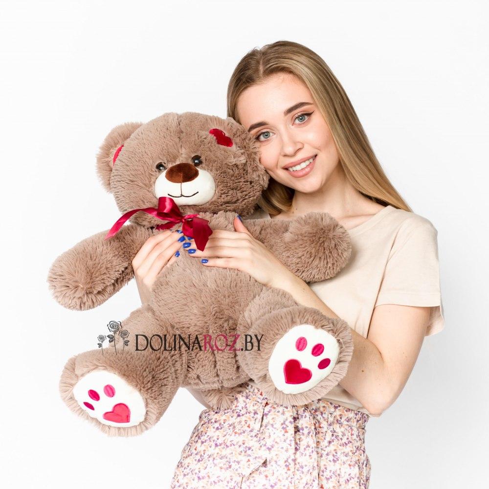 Teddy bear "Kelvin" brown 65 cm