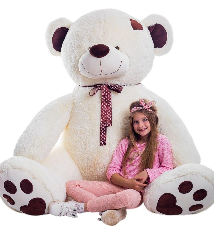 Teddy bear "Tony" white 230 cm