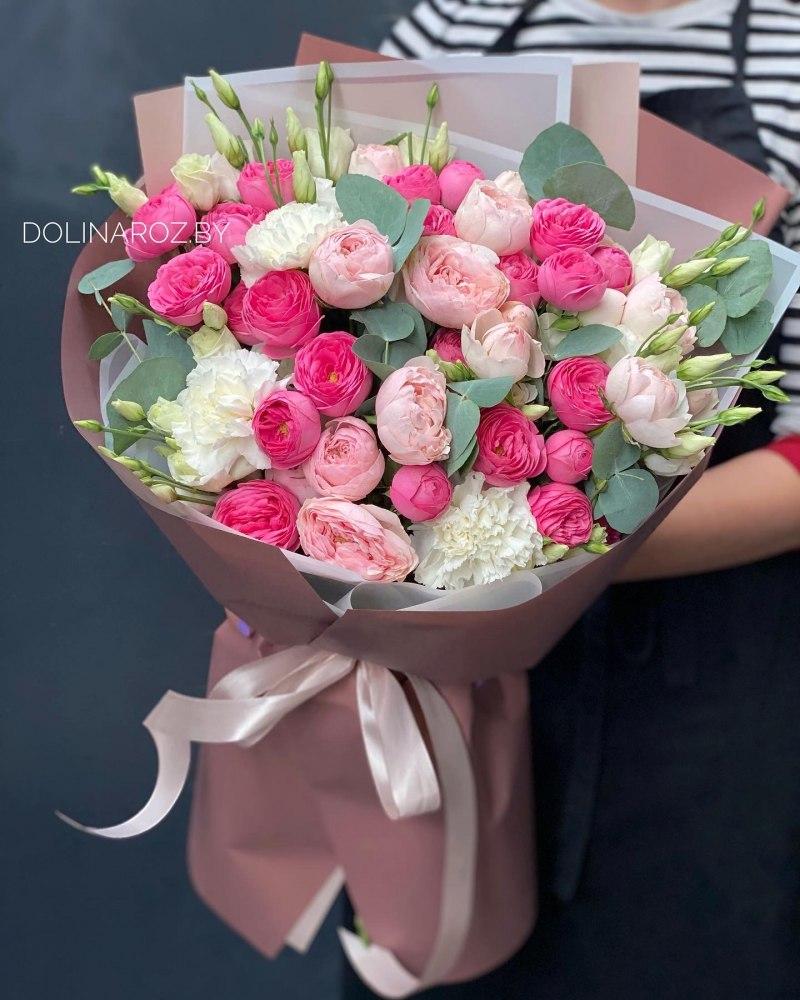 Composite bouquet "Pink happiness"