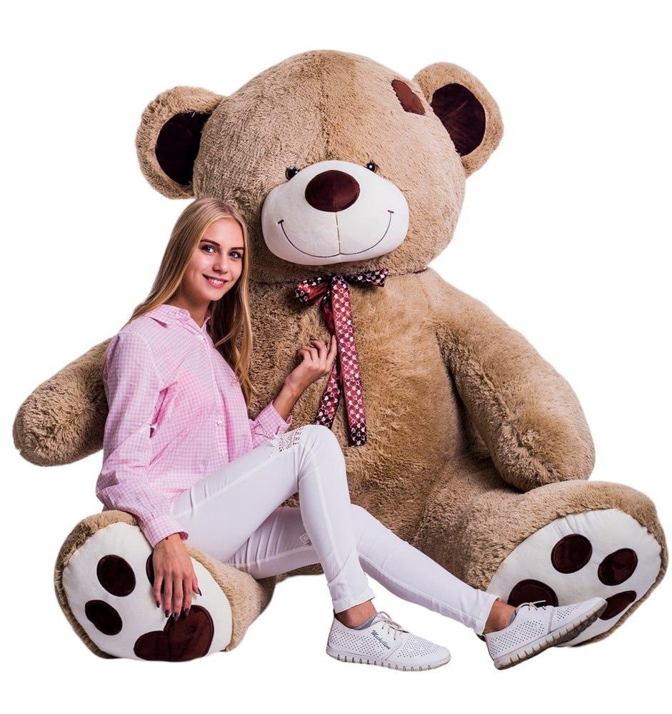 Teddy bear "Tony" white 230 cm