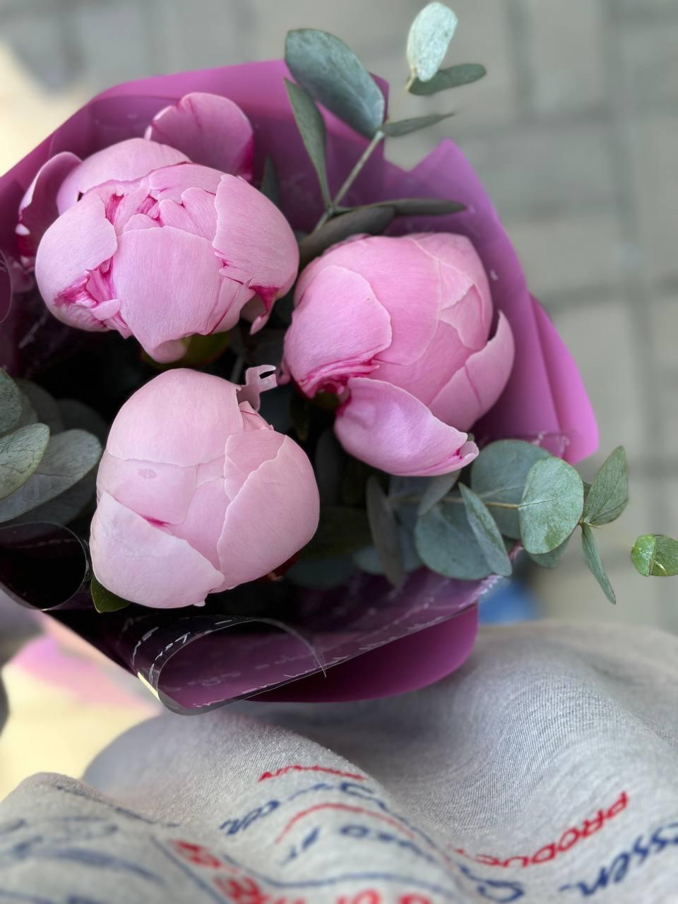 Bouquet of peonies "Romantic mood"