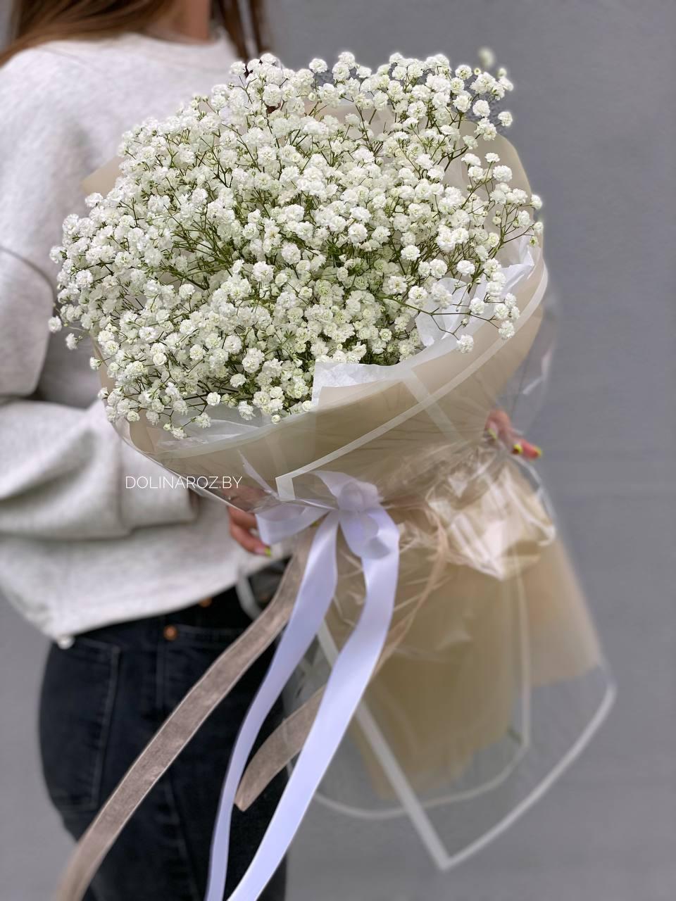 Bouquet of gypsophila "Vintage"