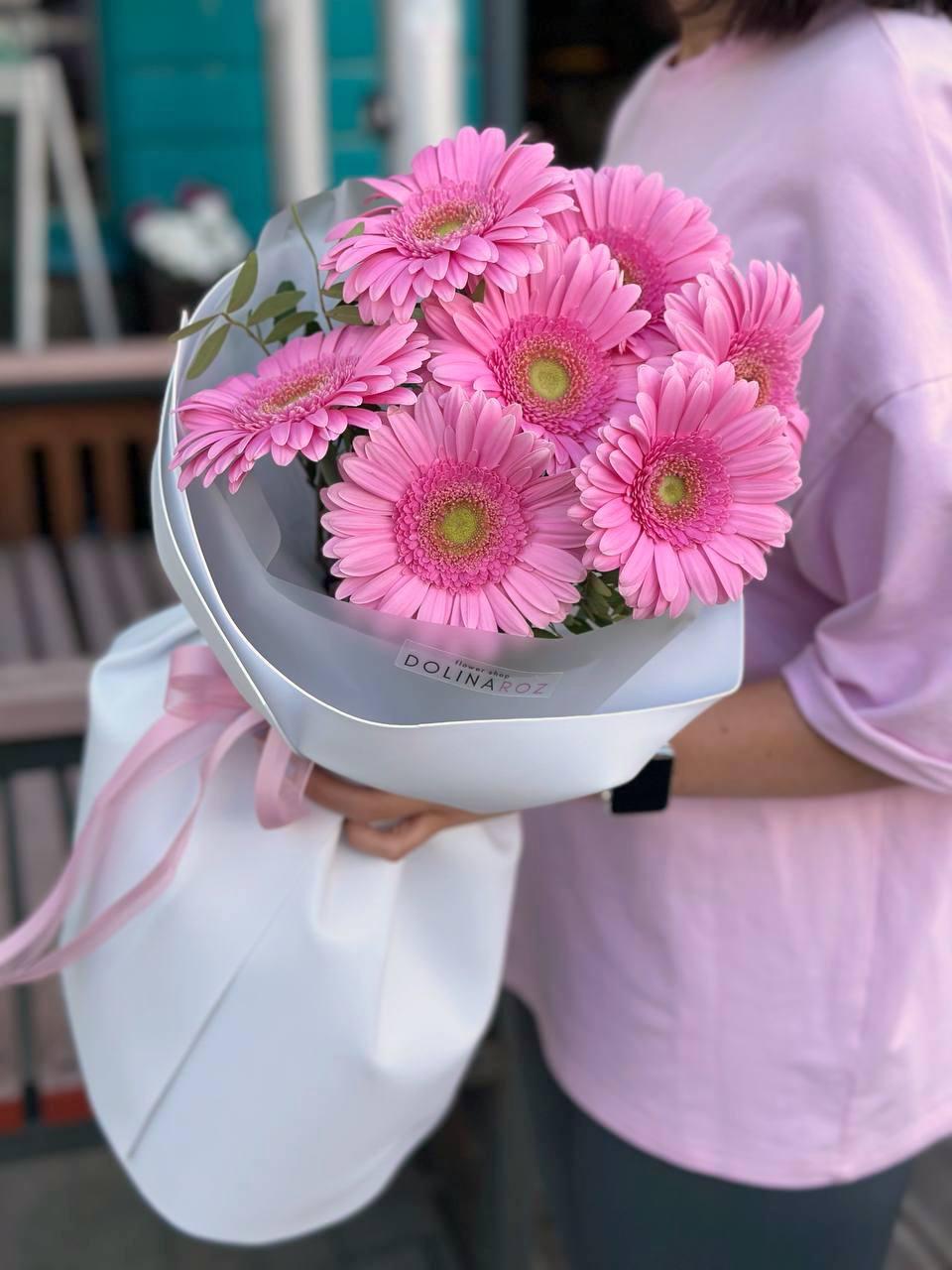 Bouquet of gerberas "Dance"