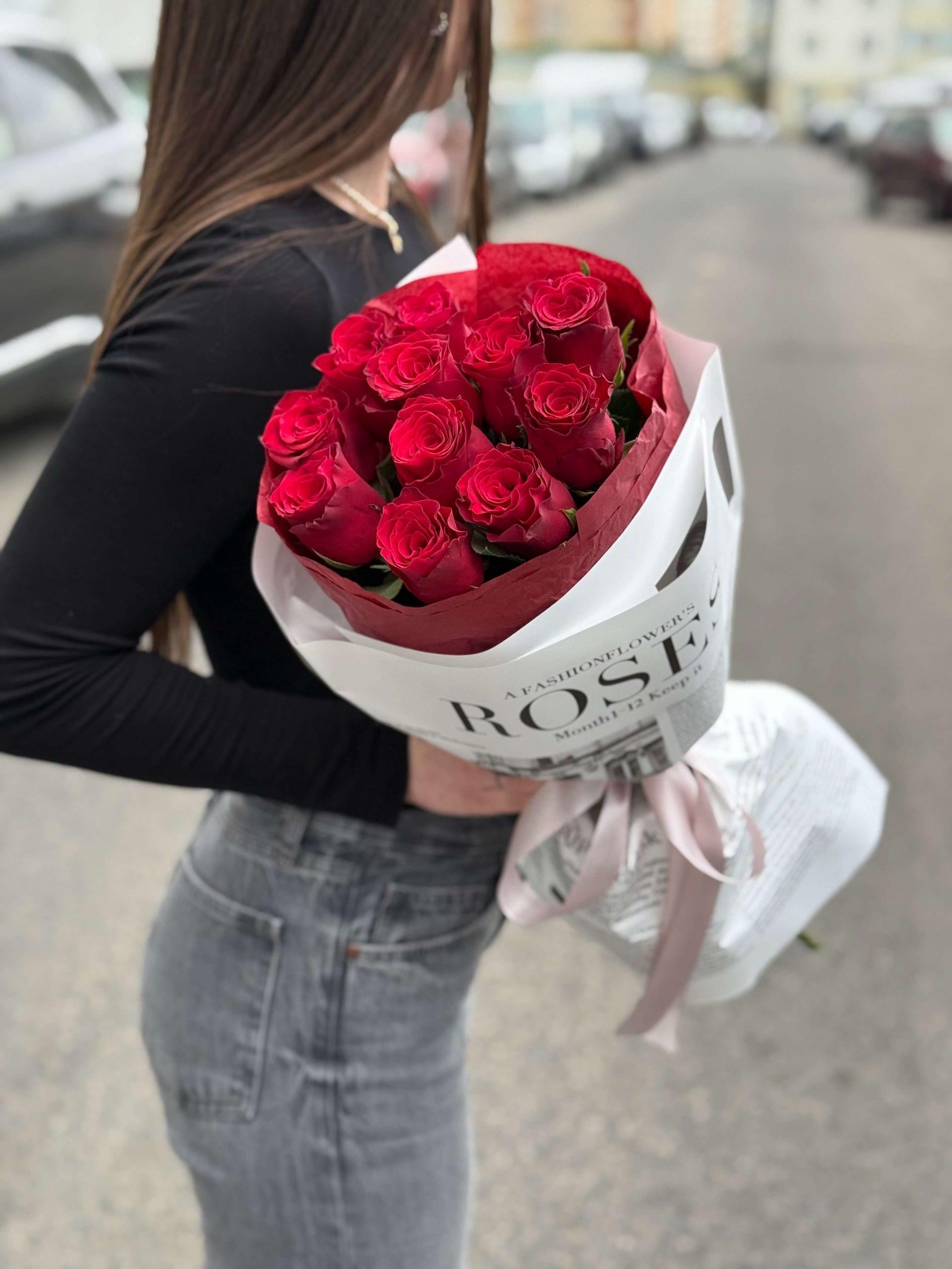 Букет роз "Женева"