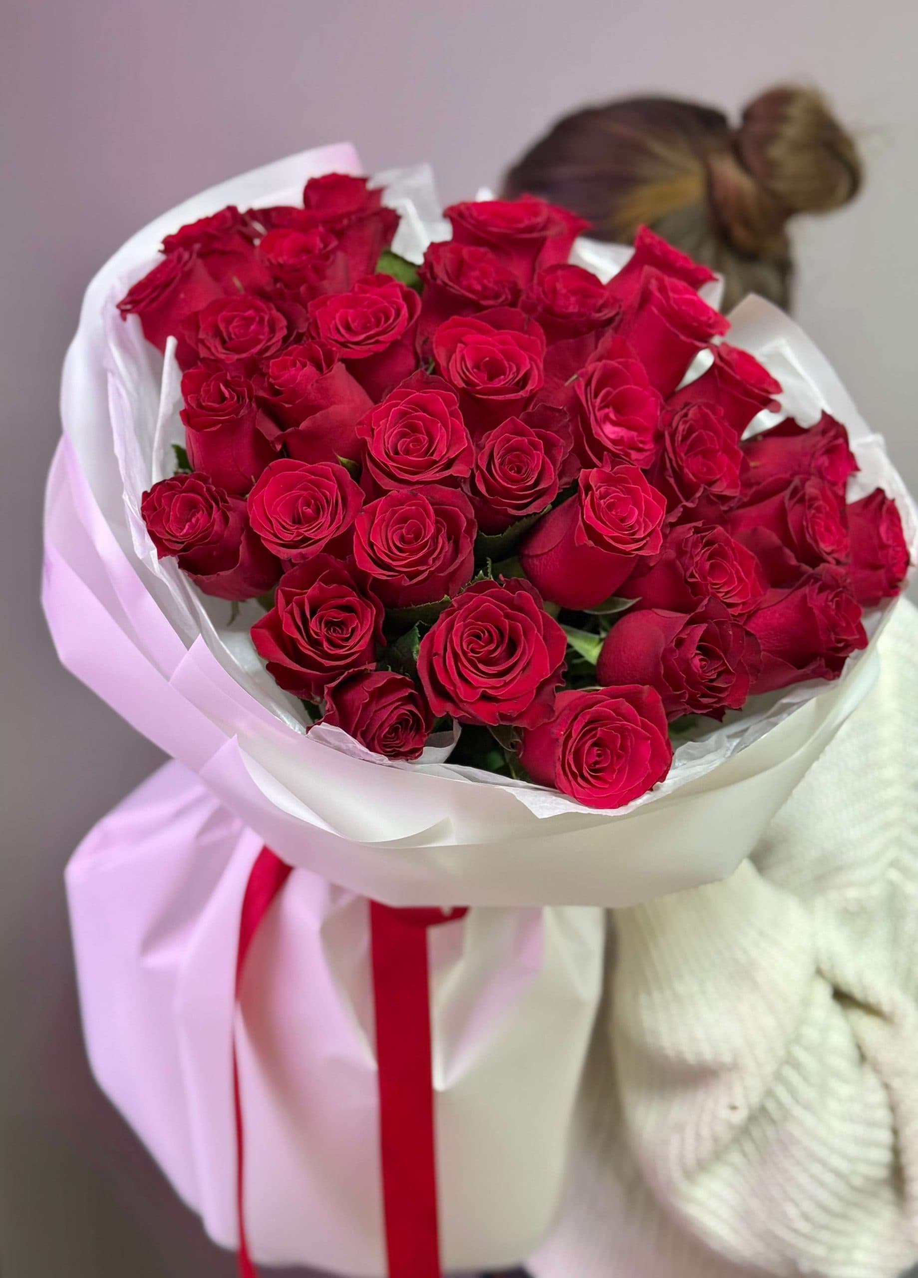 Букет роз "Сан-Ремо"