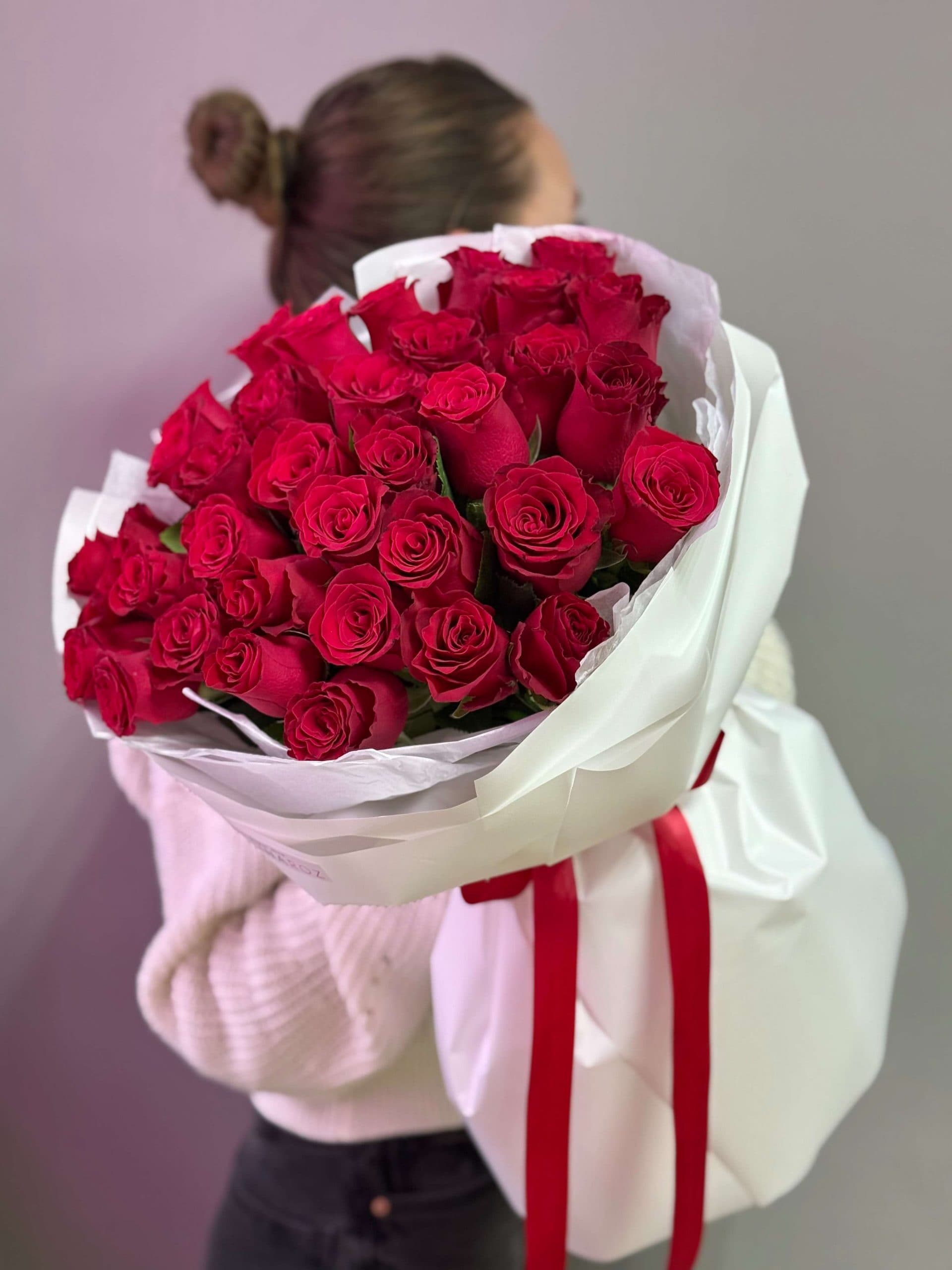 Букет роз "Сан-Ремо"