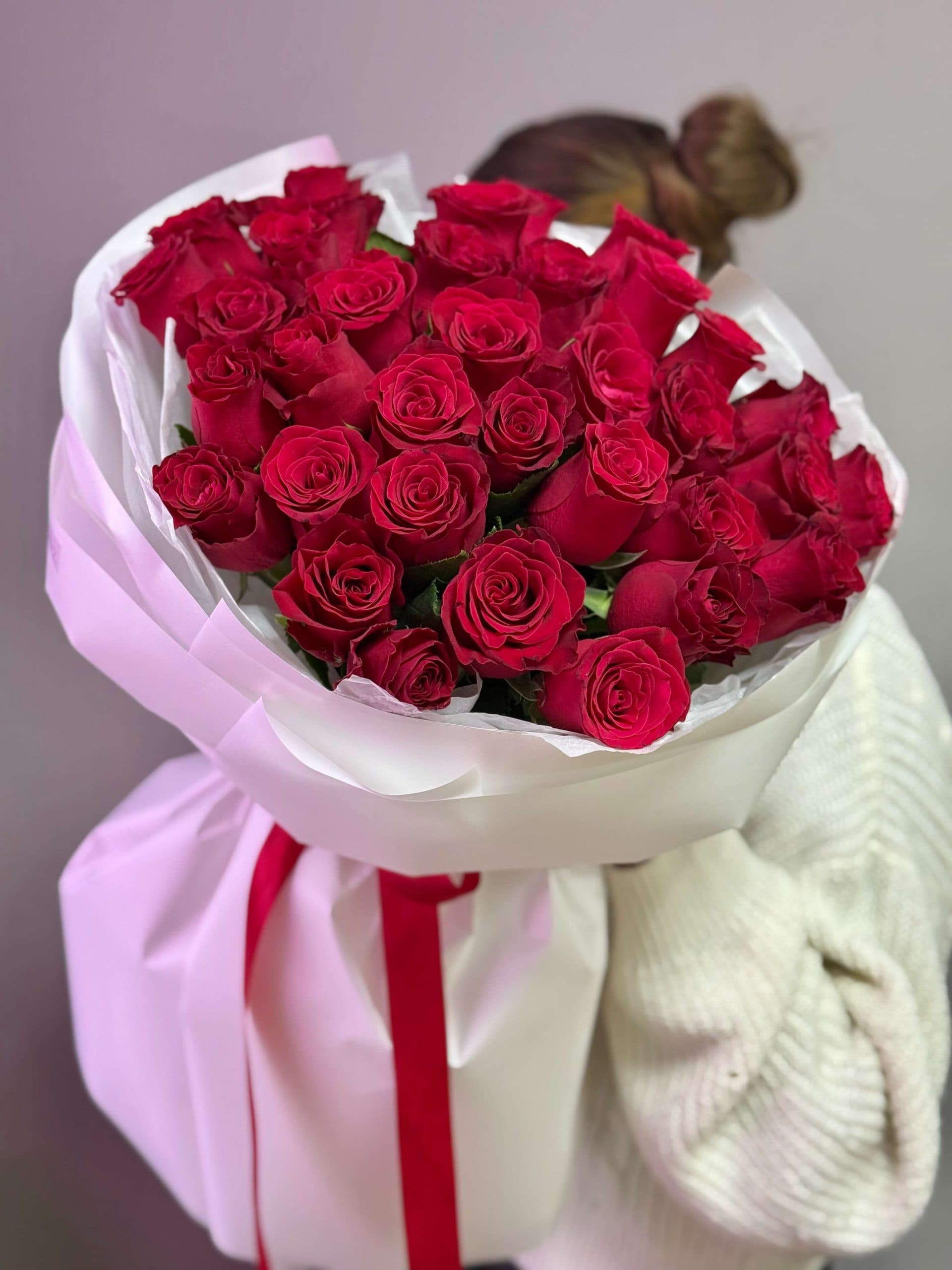 Букет роз "Сан-Ремо"