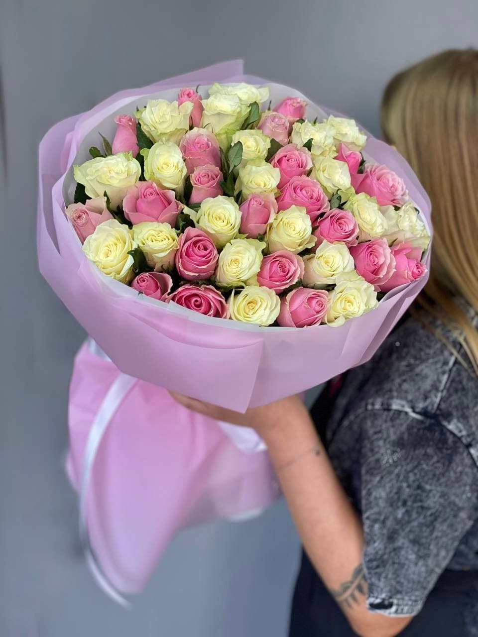 Букет роз "Мишель"