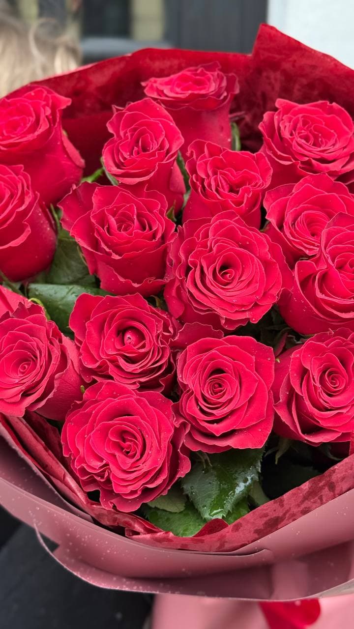 Букет роз "Пестрый"