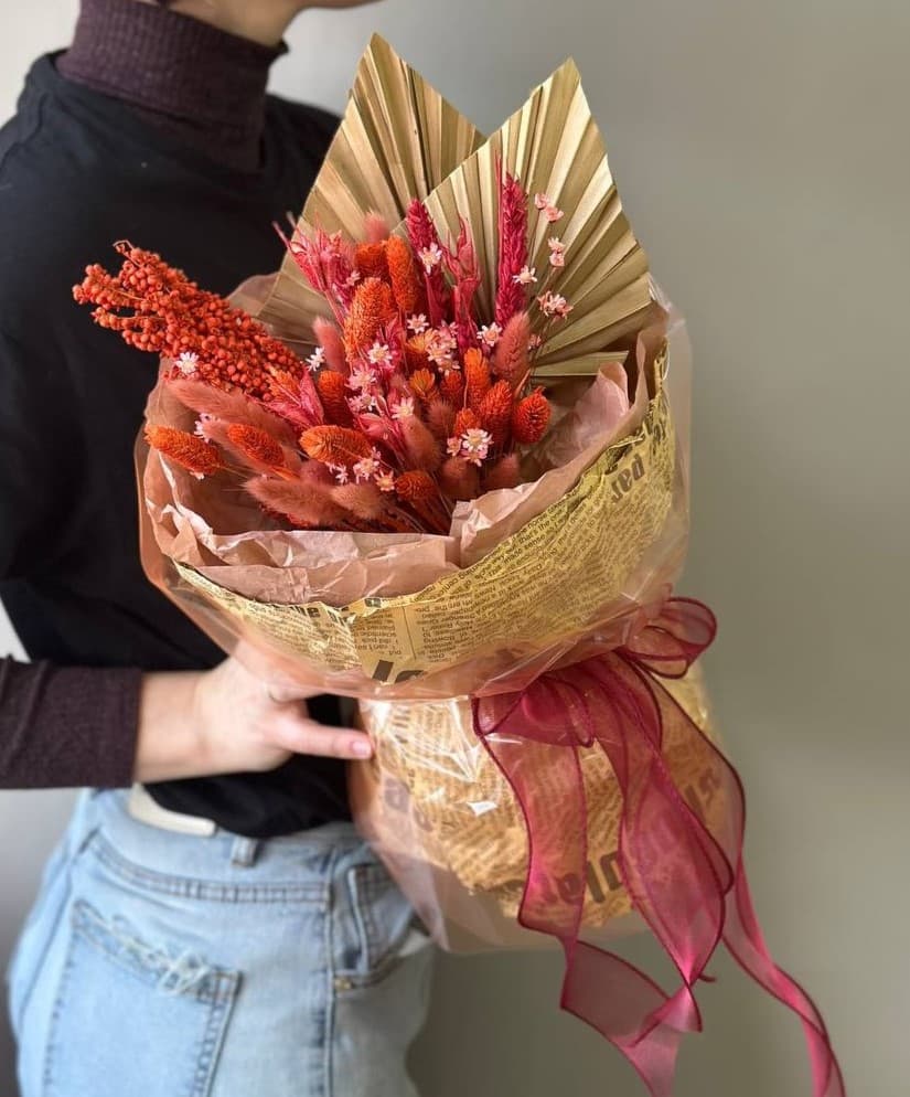 Букет сухоцветов №4