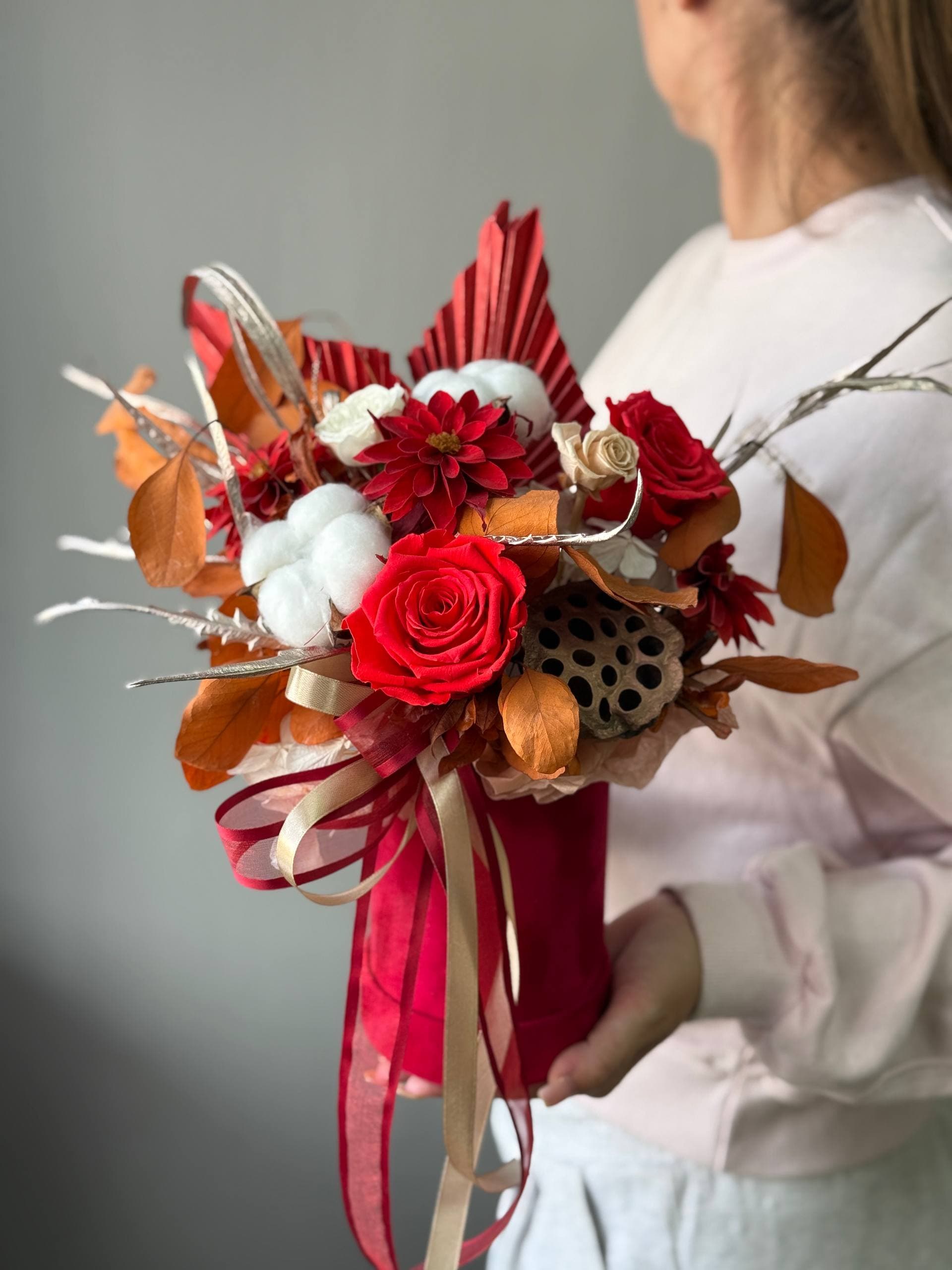 Composition of stabilized flowers No. 1
