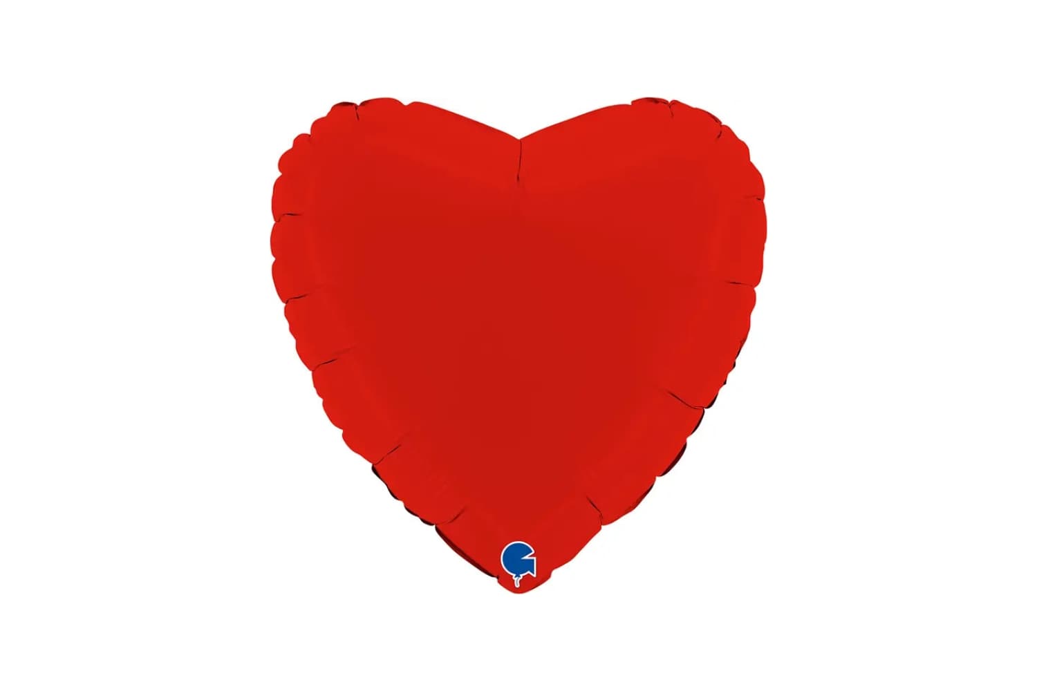 Фольгированный шар "Красное сердце"