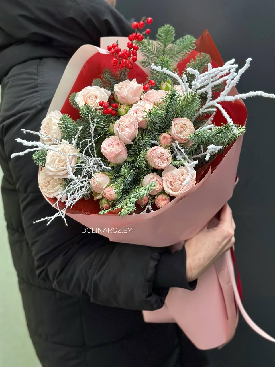 Composite bouquet "Winter No. 10"