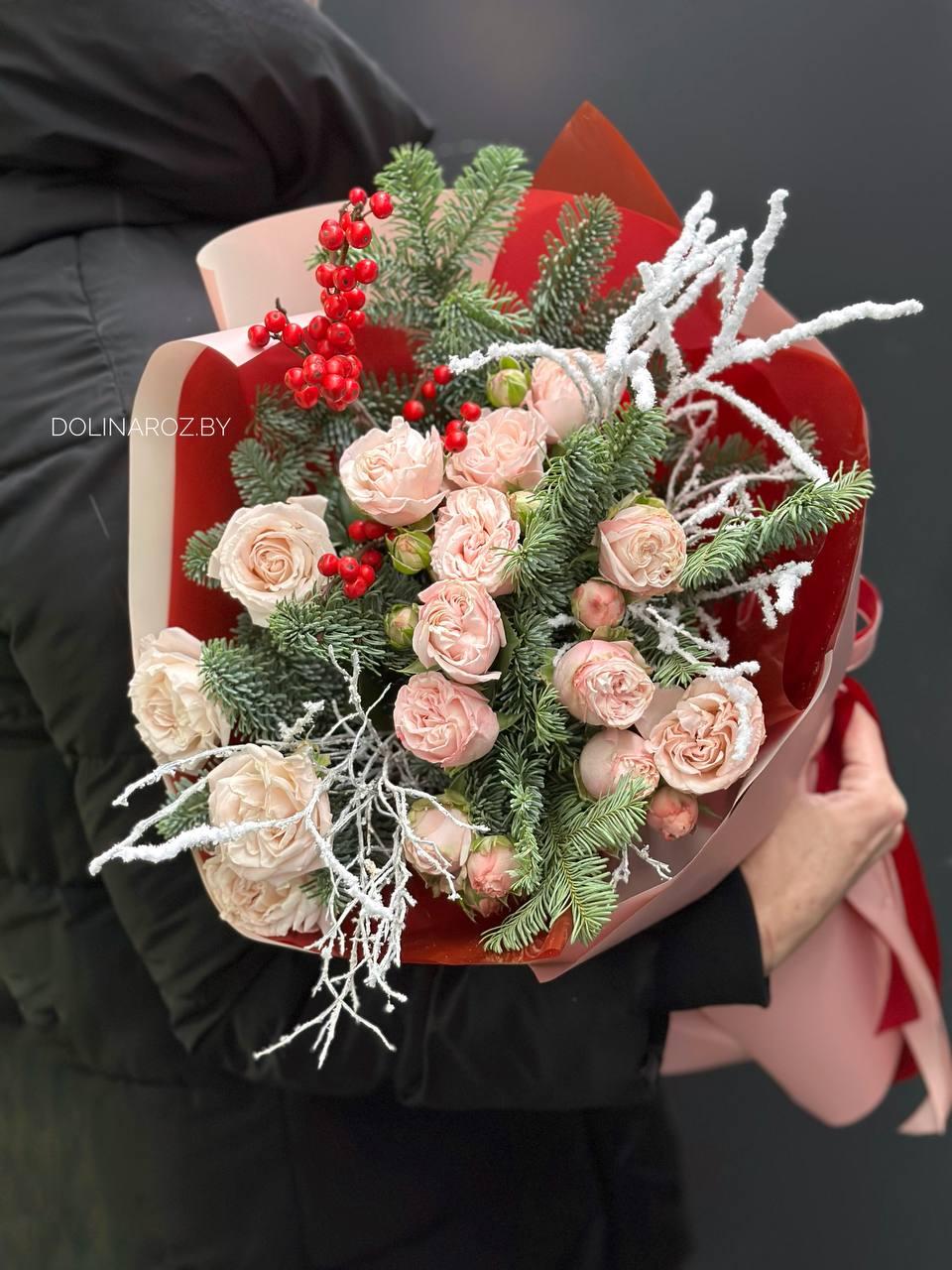 Composite bouquet "Winter No. 10"