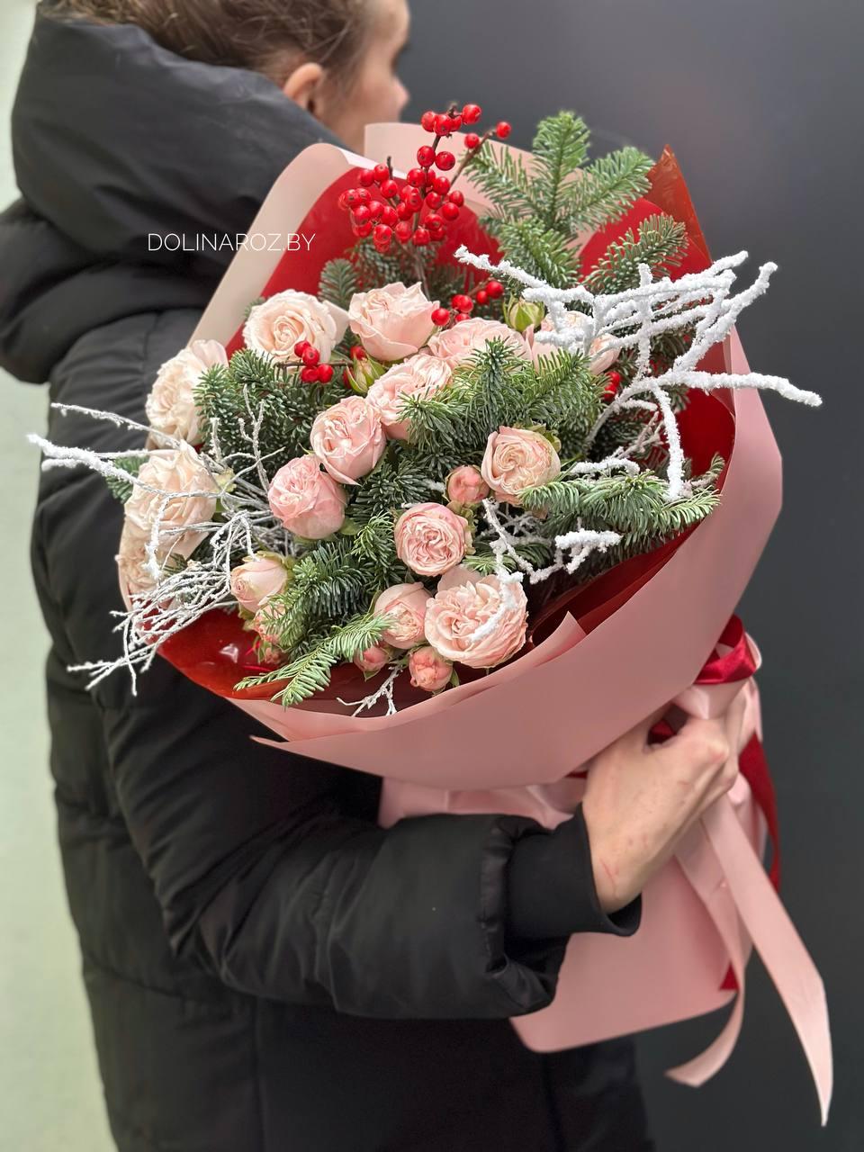 Composite bouquet "Winter No. 10"