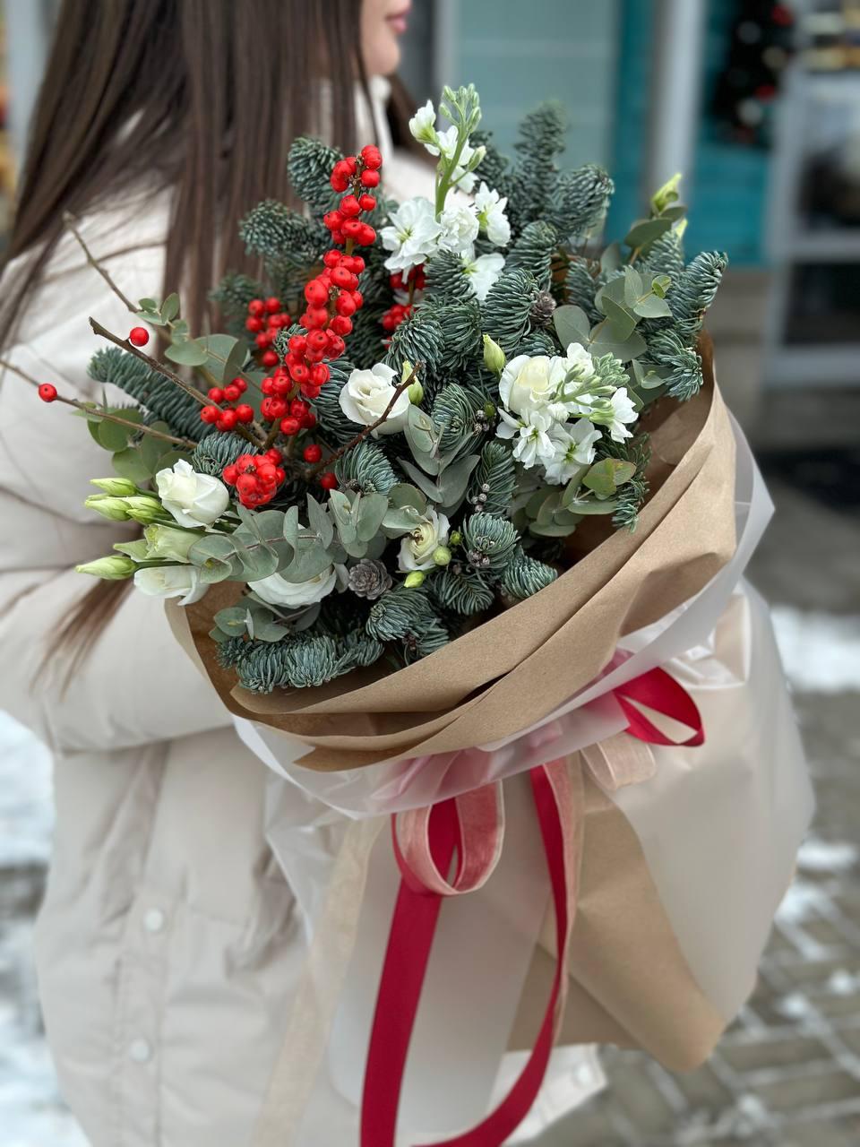 Composite bouquet "Winter No. 7"