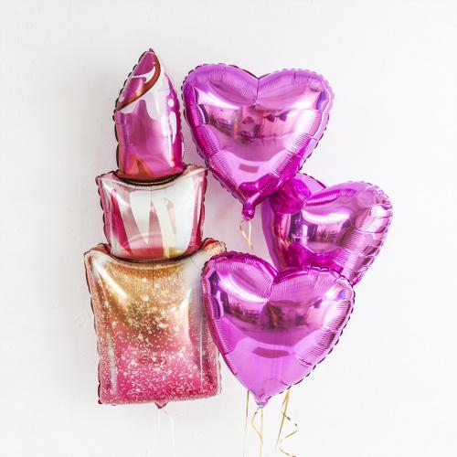 Foil ball "Lipstick"