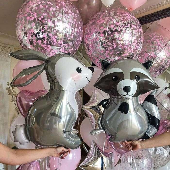 Foil balloon "Raccoon"