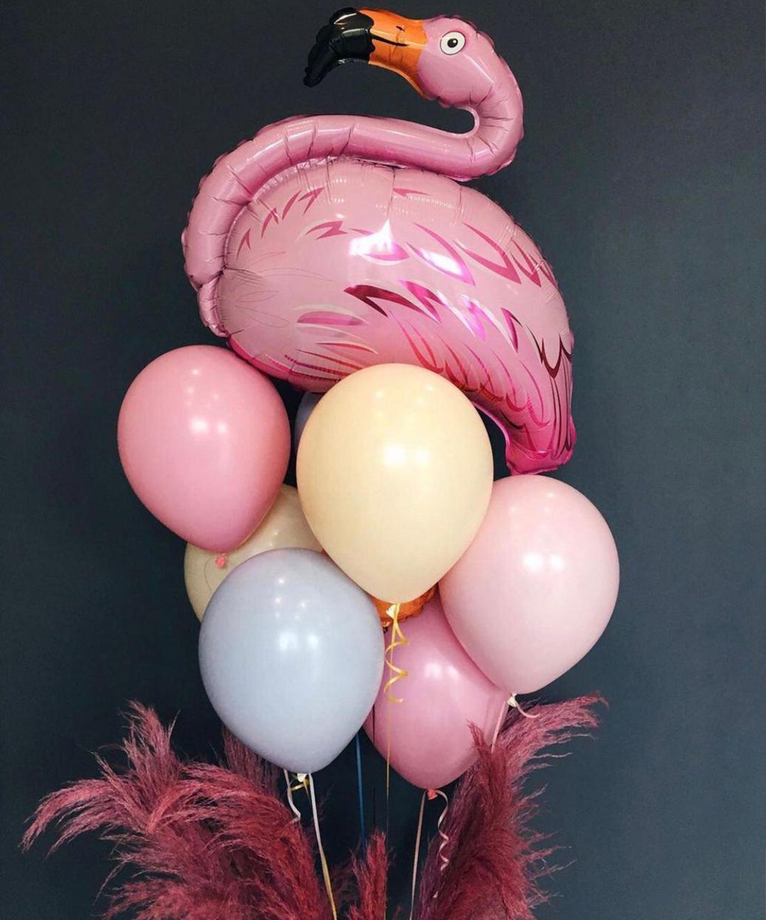 Foil balloon "Flamingo"