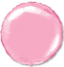 Foil balloon "Pink circle"