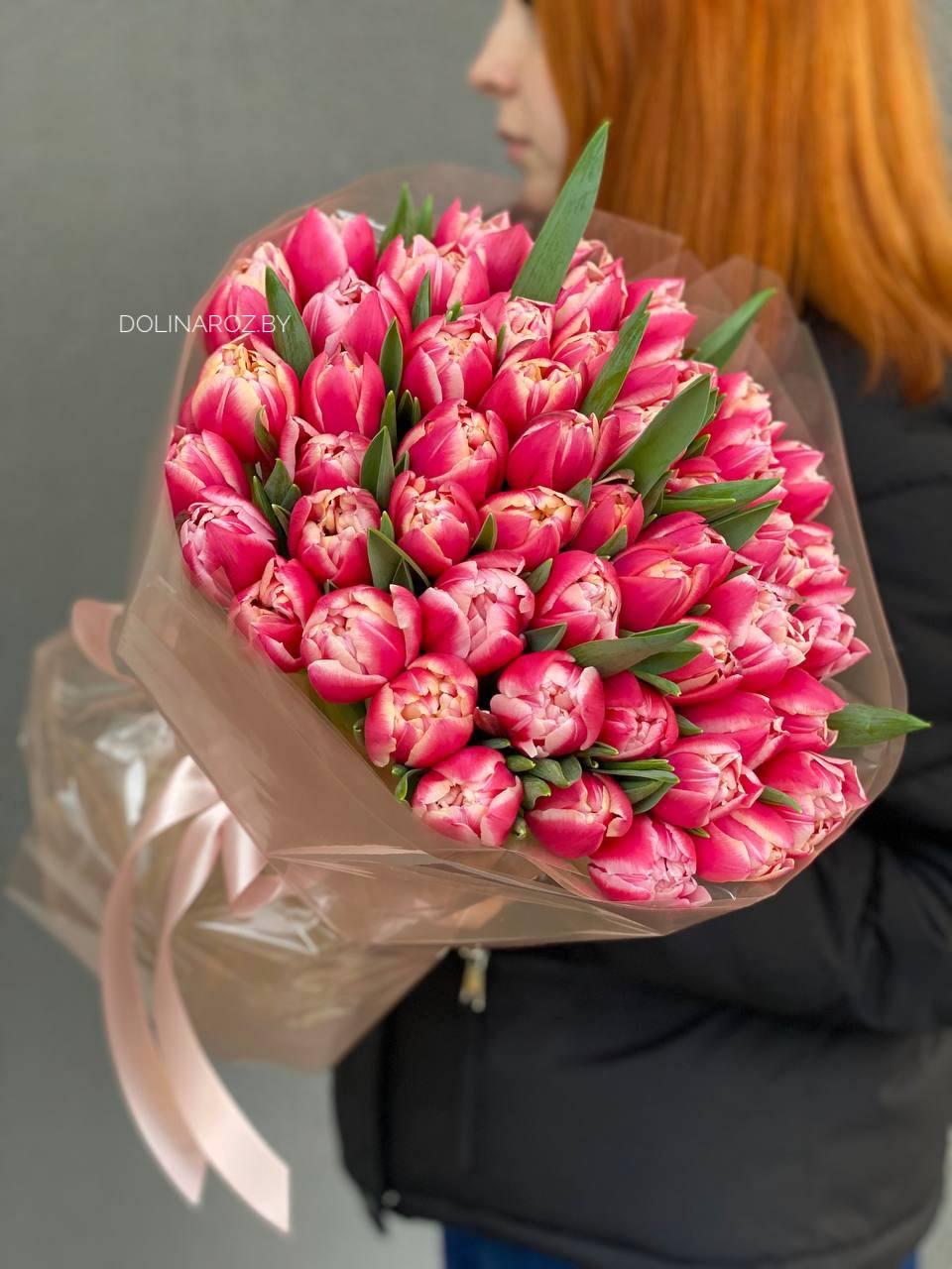 Bouquet of tulips "Columbus 51"