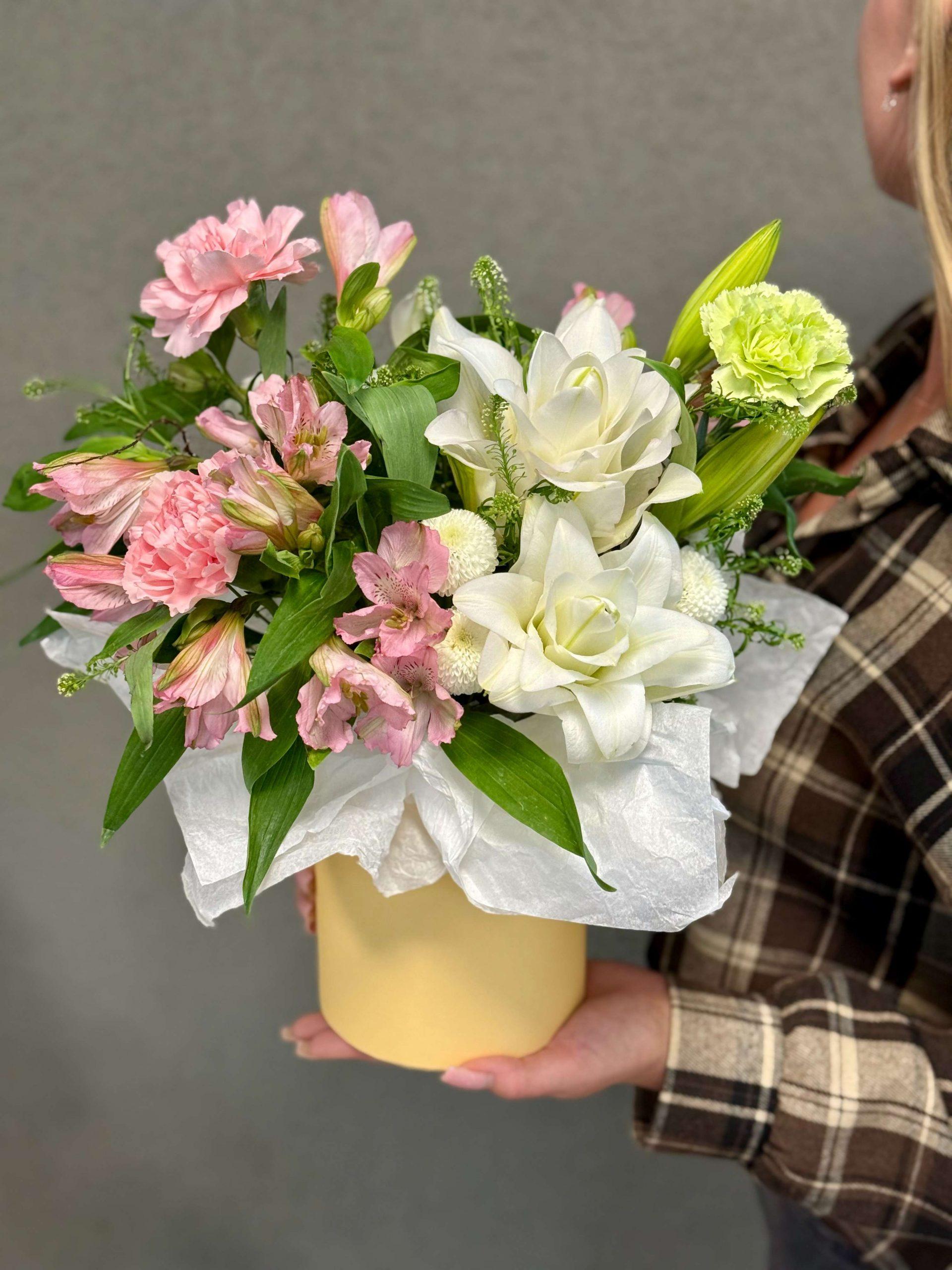Handbag with flowers No. 5
