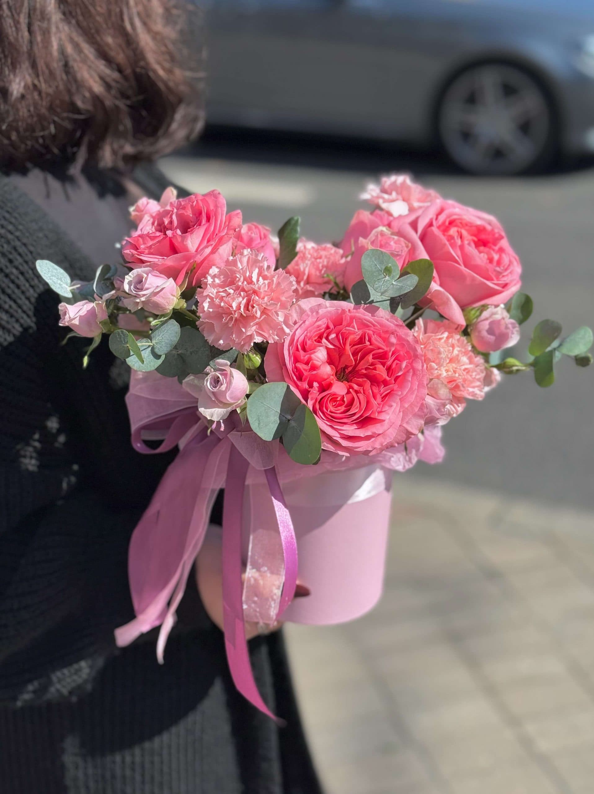 Handbag with flowers No. 5