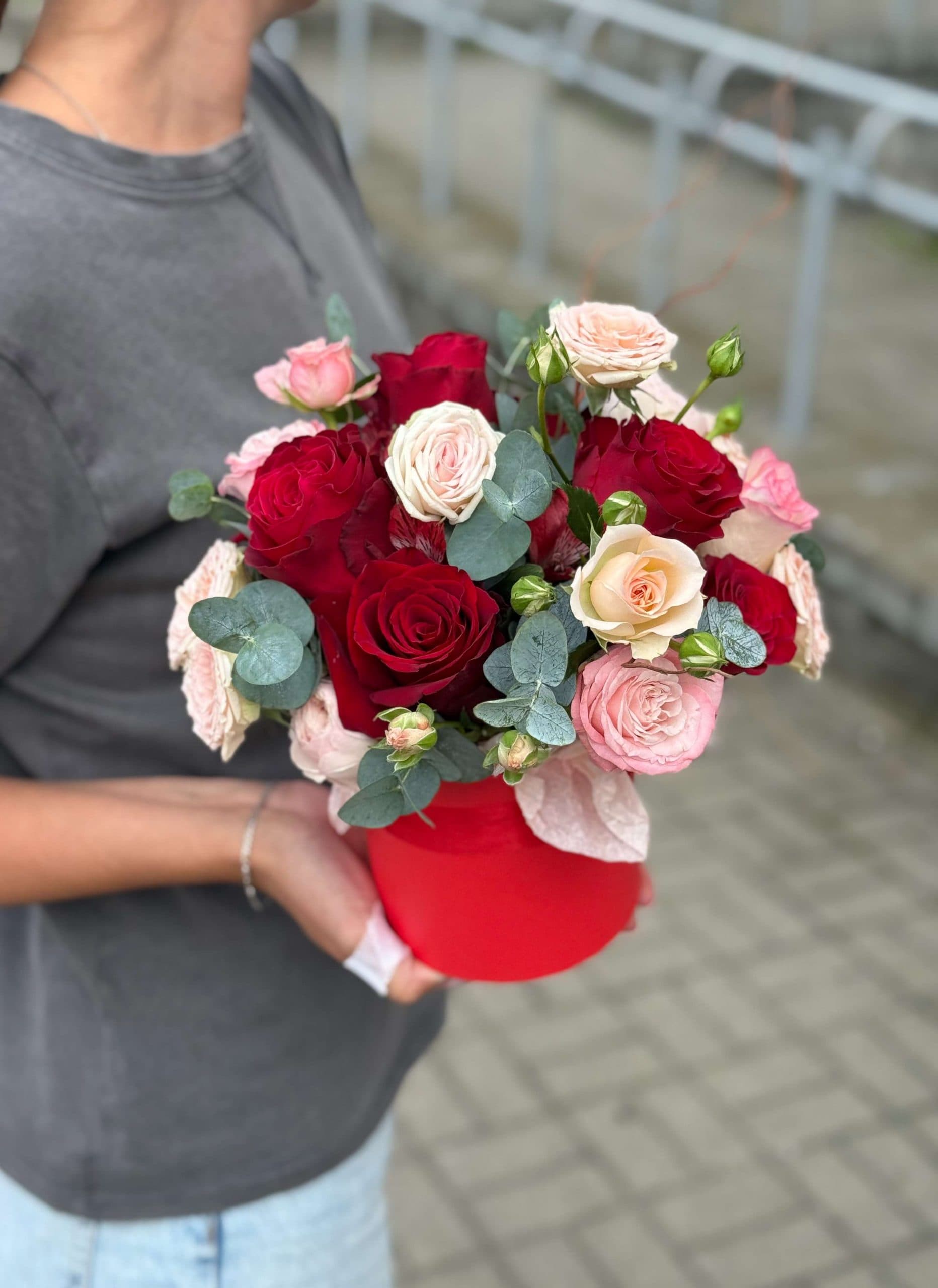 Handbag with flowers No. 5
