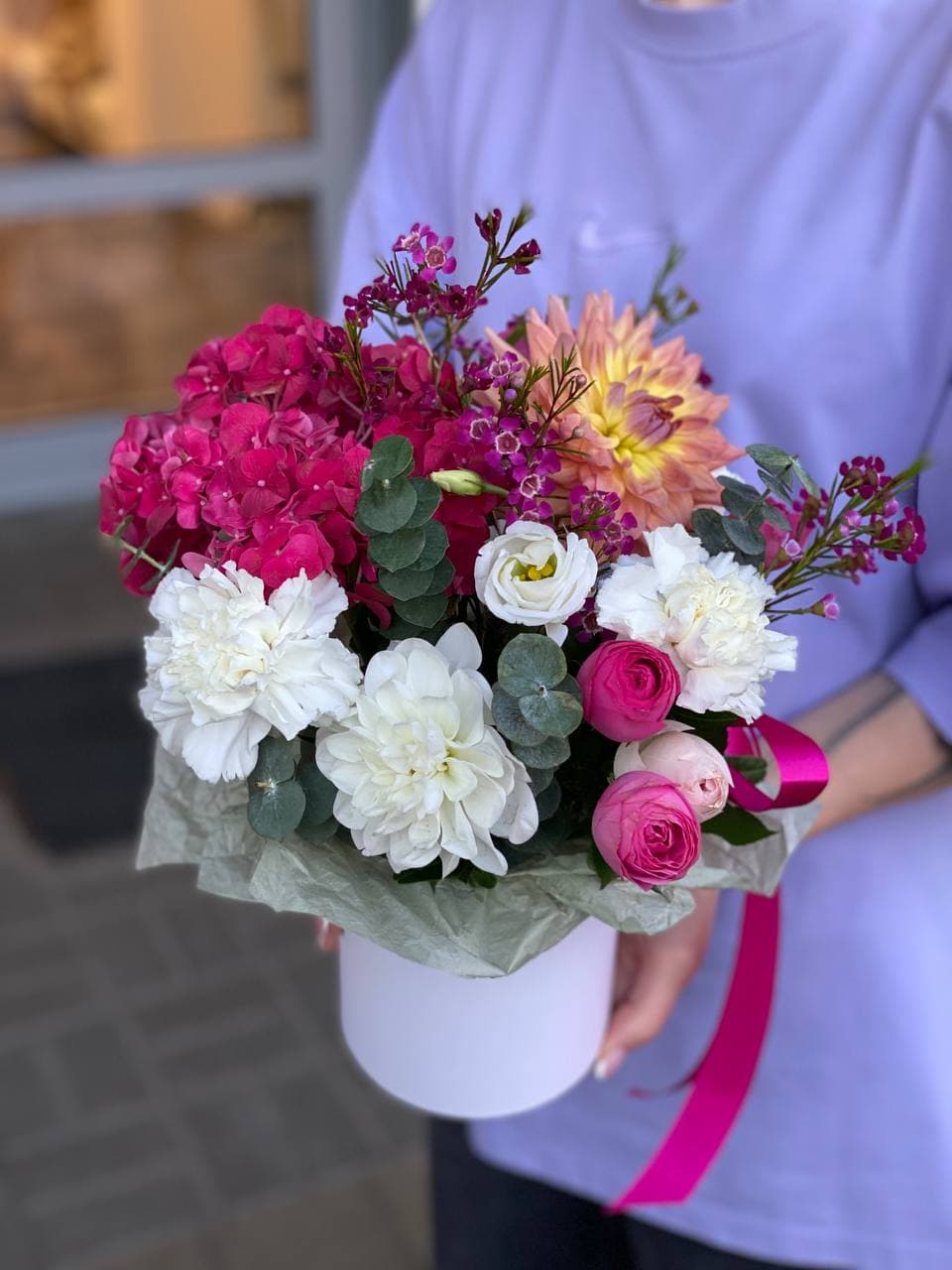 Handbag with flowers No. 5