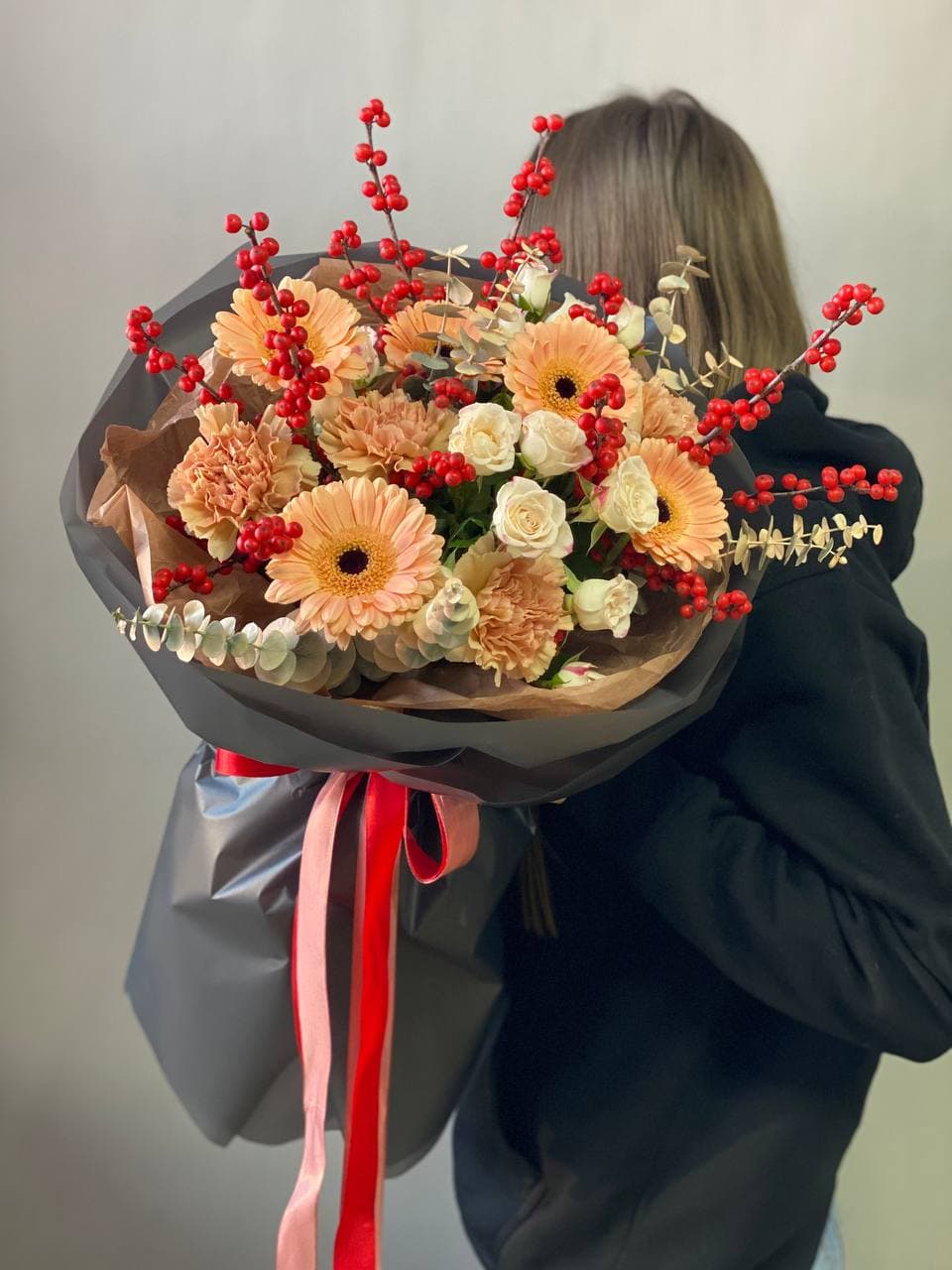 Составной букет "Сияющая красота"