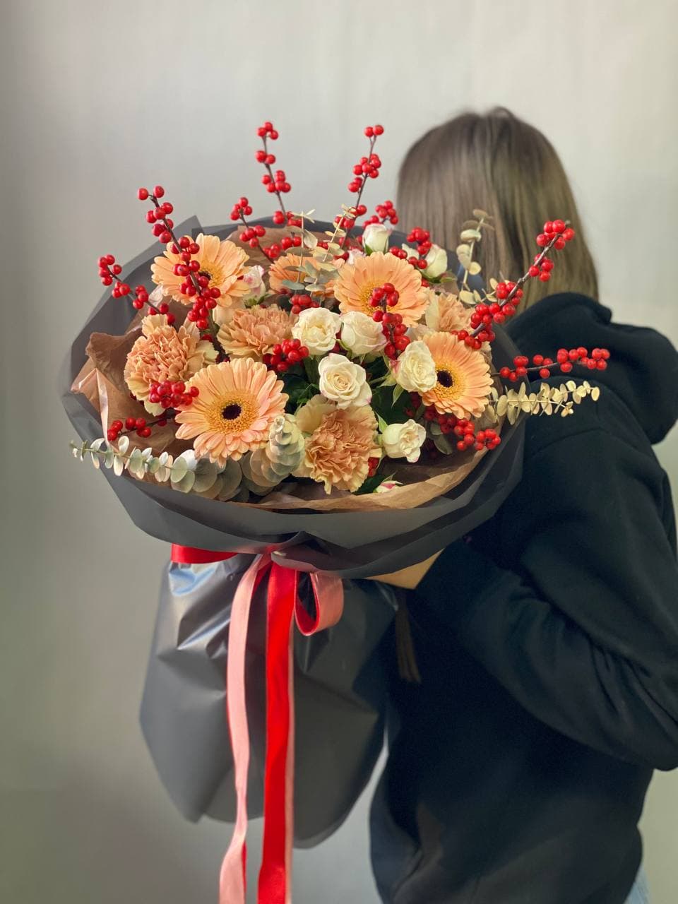 Составной букет "Сияющая красота"