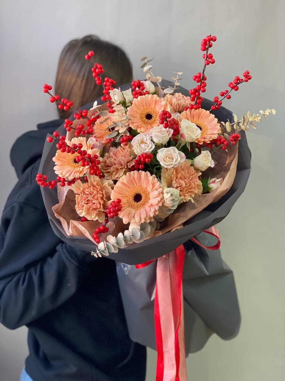 Составной букет "Сияющая красота"