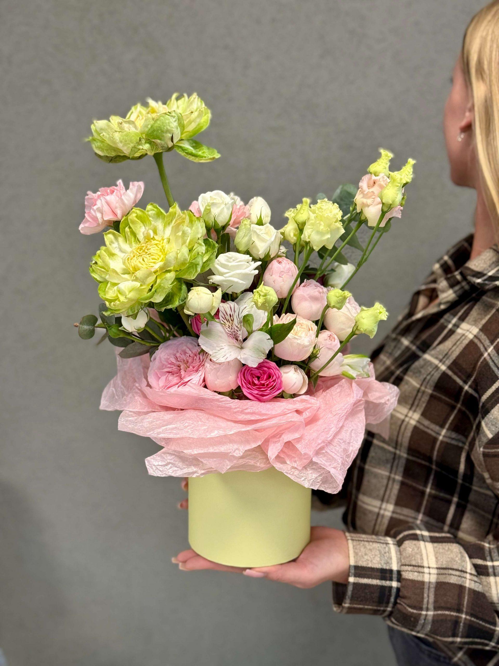 Flowers in box No. 8