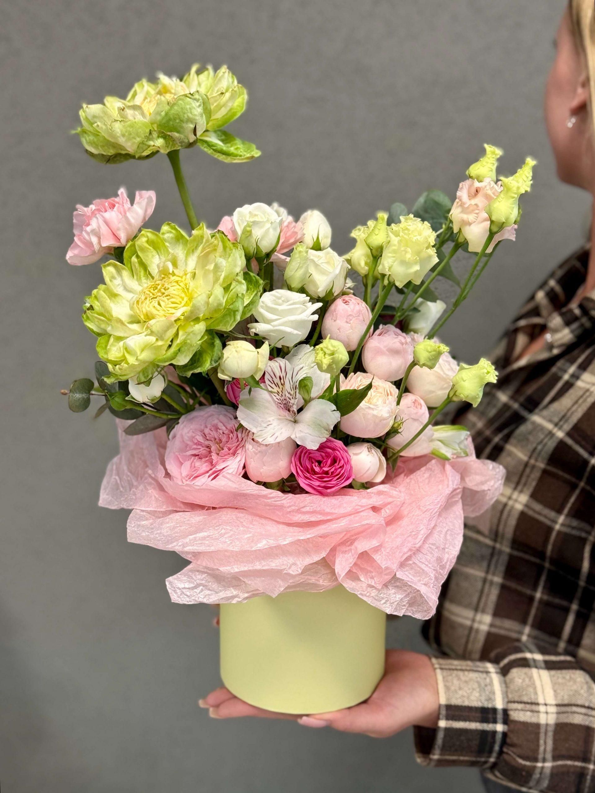 Flowers in box No. 8