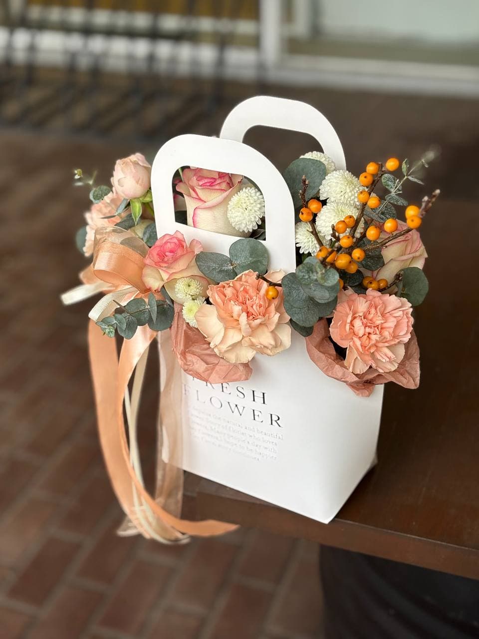 Flowers in box No. 6