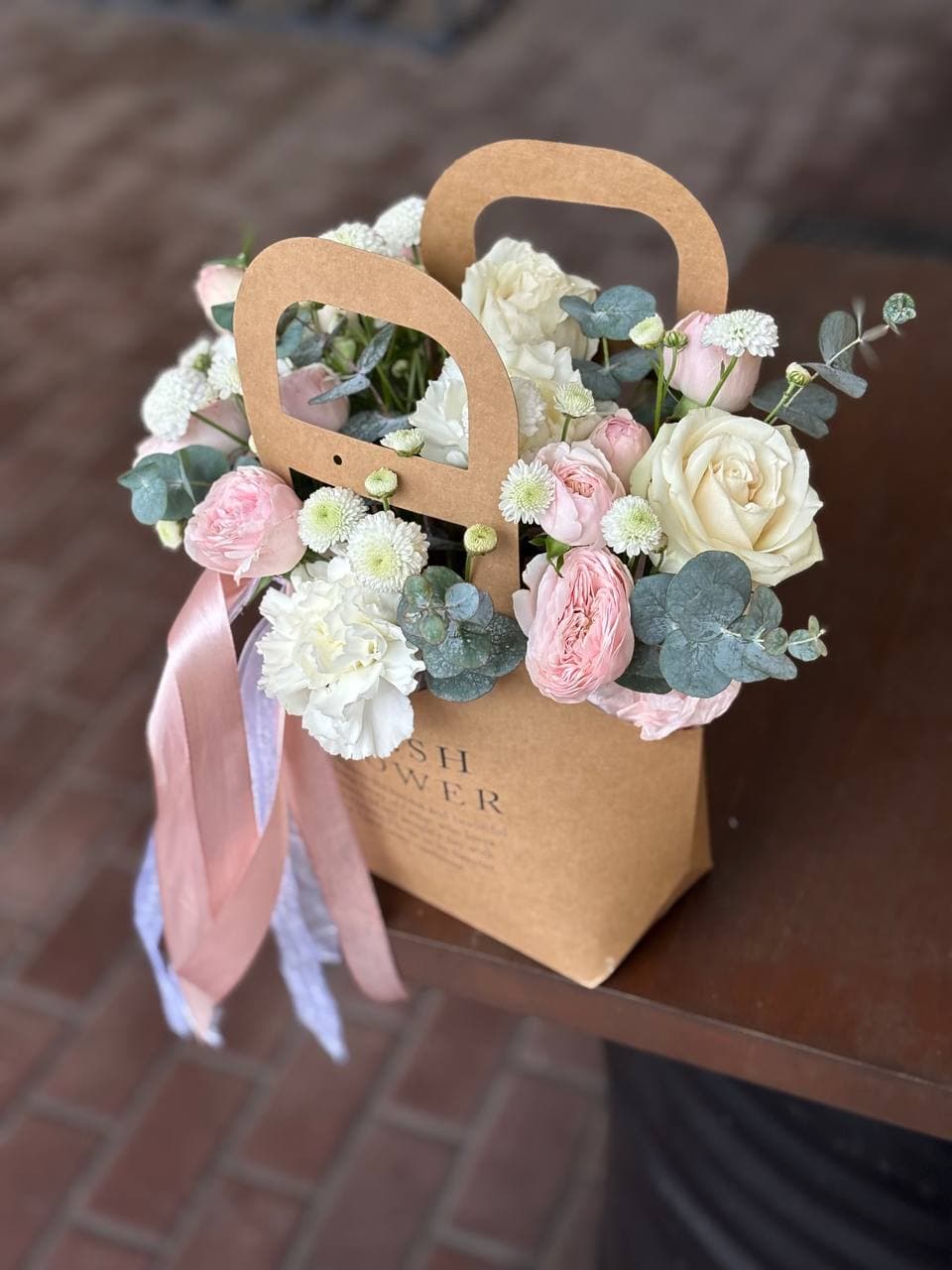 Flowers in box No. 8