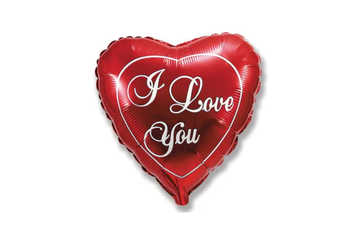 Фольгированный шар "Сердце. I love you. 46 см"