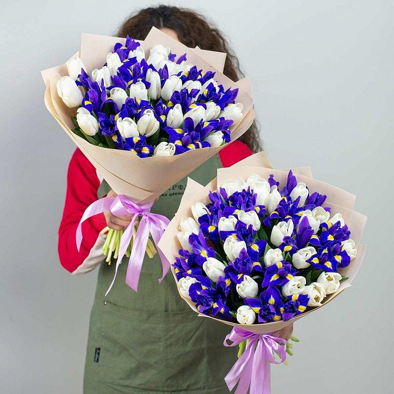 Bouquet of irises "Diana"